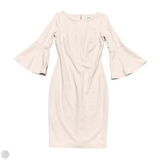 Dress Party Midi By Calvin Klein In Pink, Size: Xs