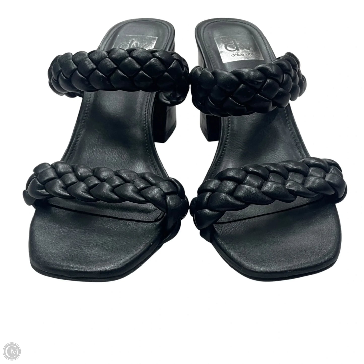 Sandals Heels Block By Dolce Vita In Black, Size: 7