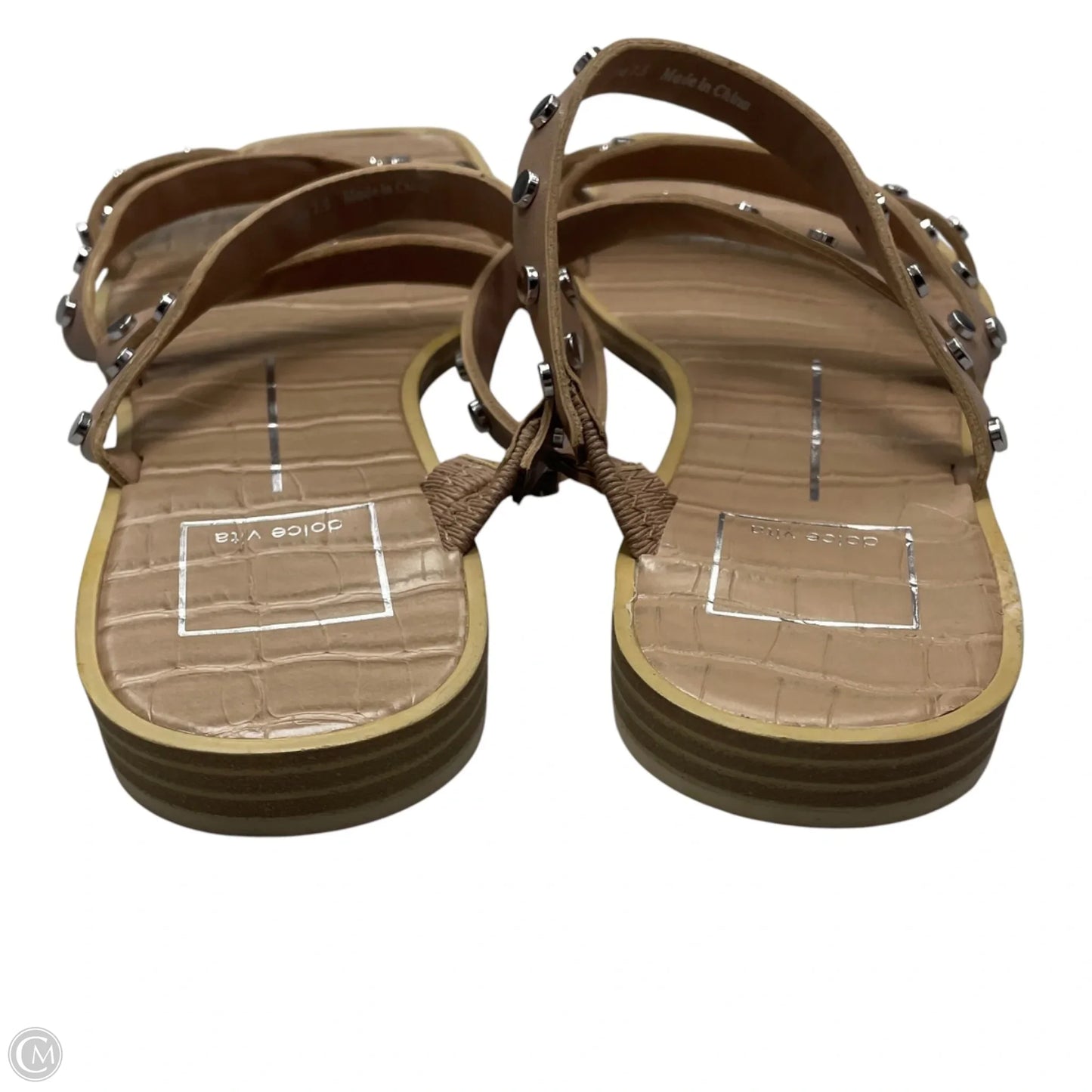 Sandals Flats By Dolce Vita In Beige, Size: 7.5