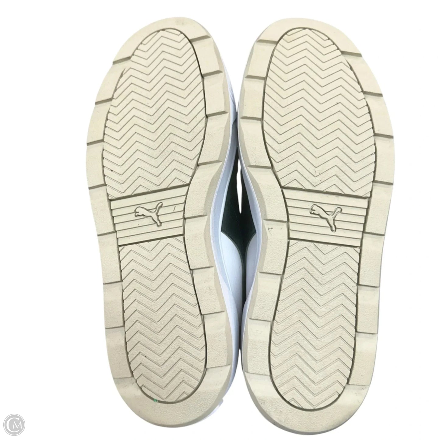 Shoes Sneakers Platform By Puma In Tan & White, Size: 7.5