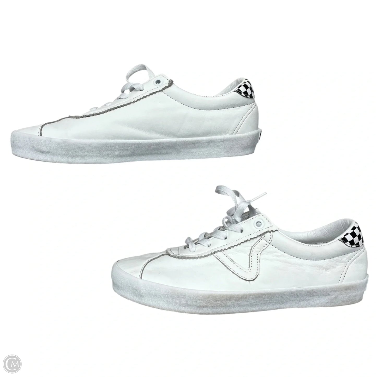 Shoes Sneakers By Vans In White, Size: 9