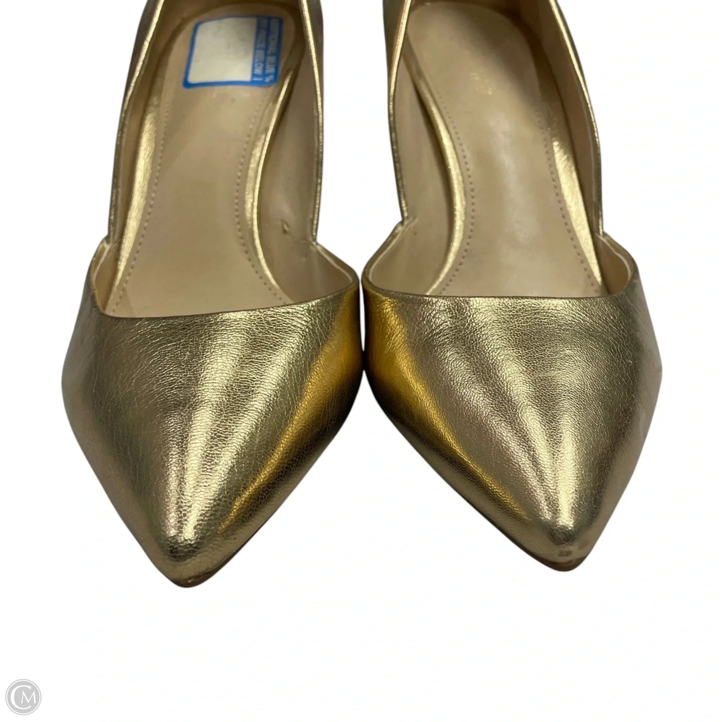 Shoes Heels Stiletto By Michael By Michael Kors In Gold, Size: 7.5