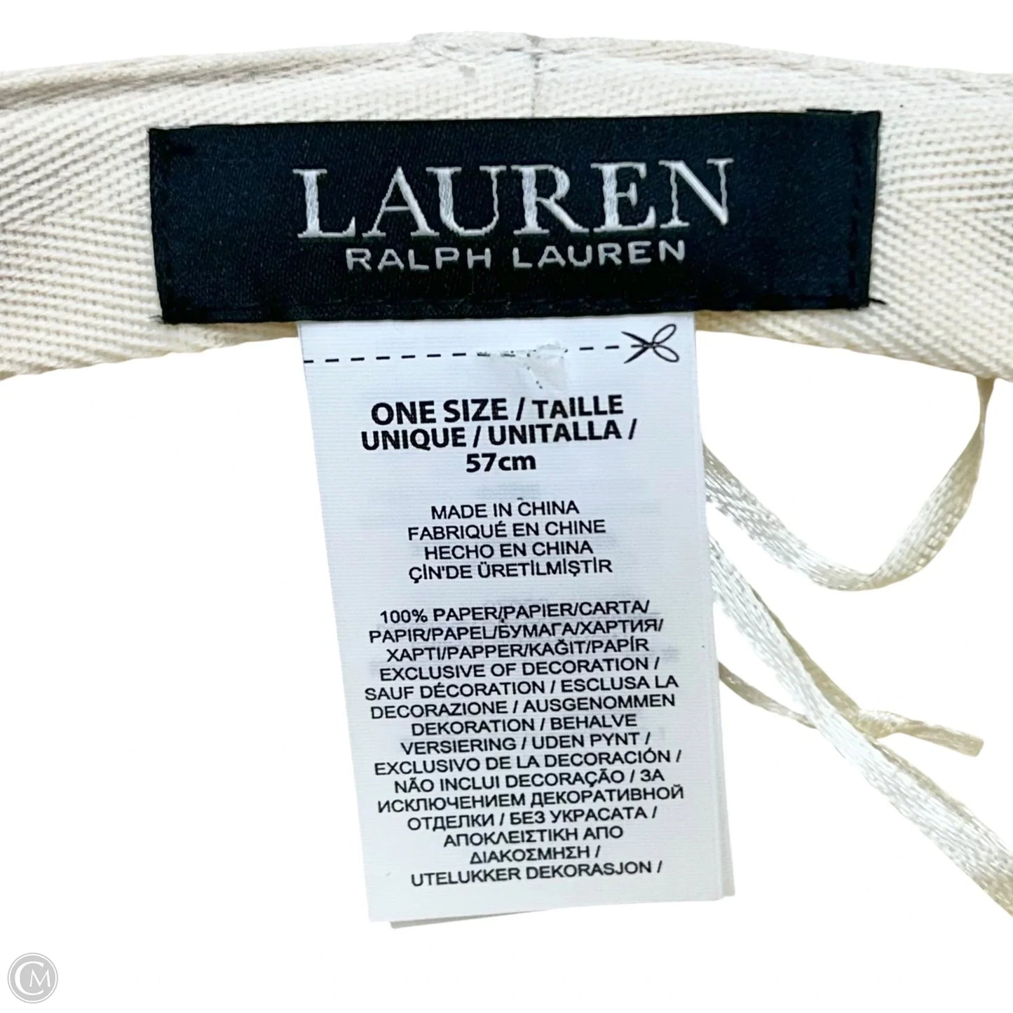Hat Sun By Lauren By Ralph Lauren