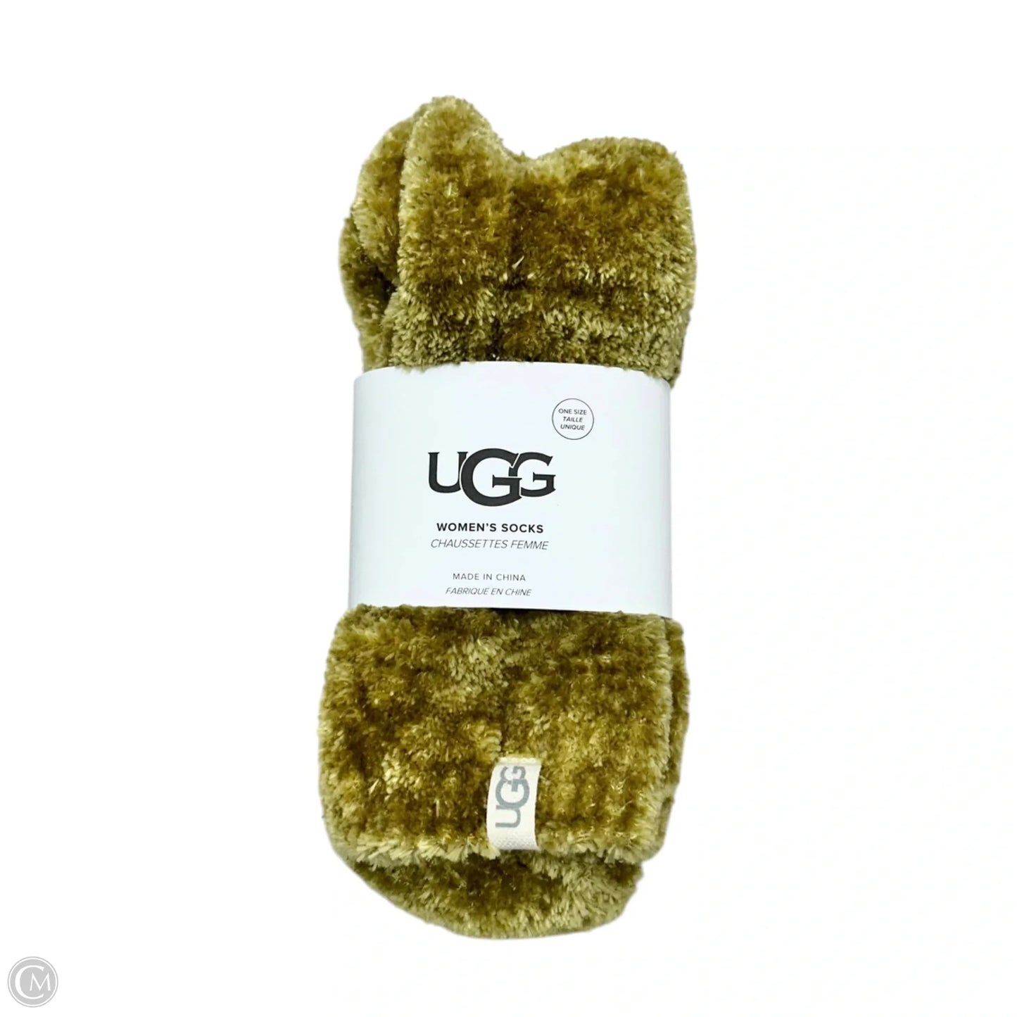 Socks Designer By Ugg In Green, Size: 5-10