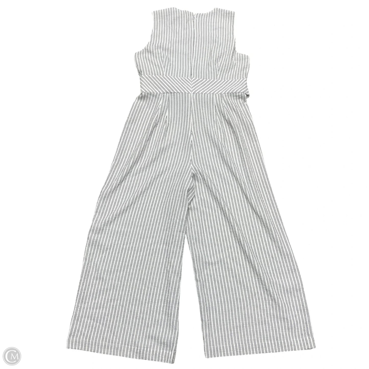 Jumpsuit By Calvin Klein In Striped Pattern, Size: M