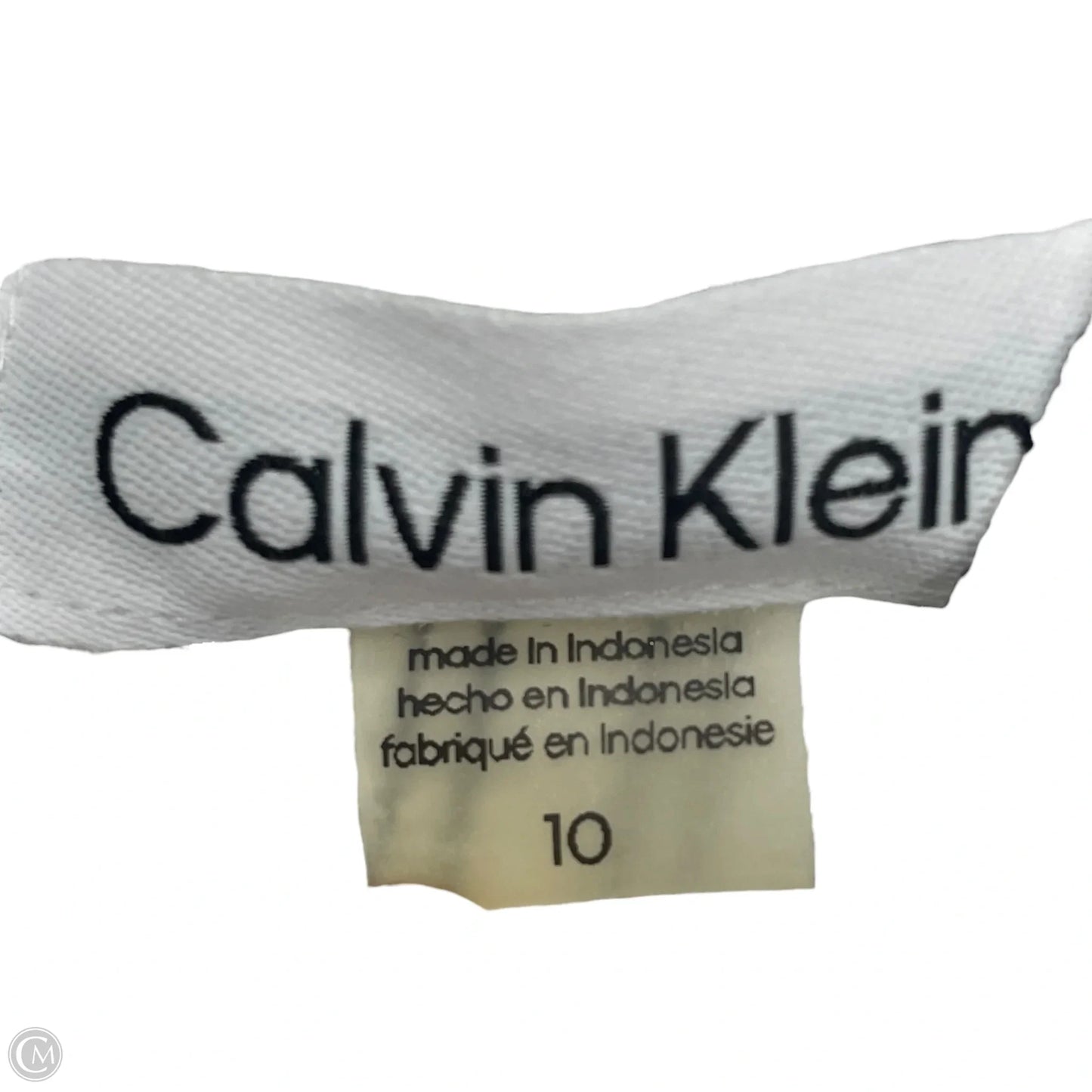 Jumpsuit By Calvin Klein In Striped Pattern, Size: M