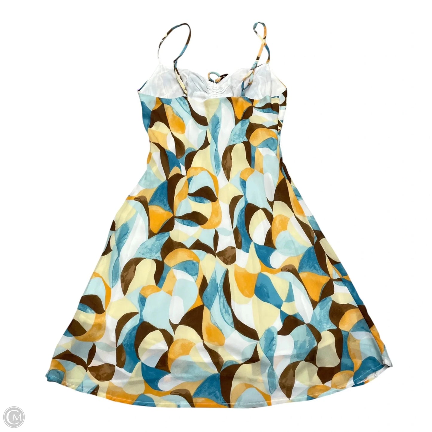 Dress Party Short By Abercrombie And Fitch In Blue & Orange, Size: S