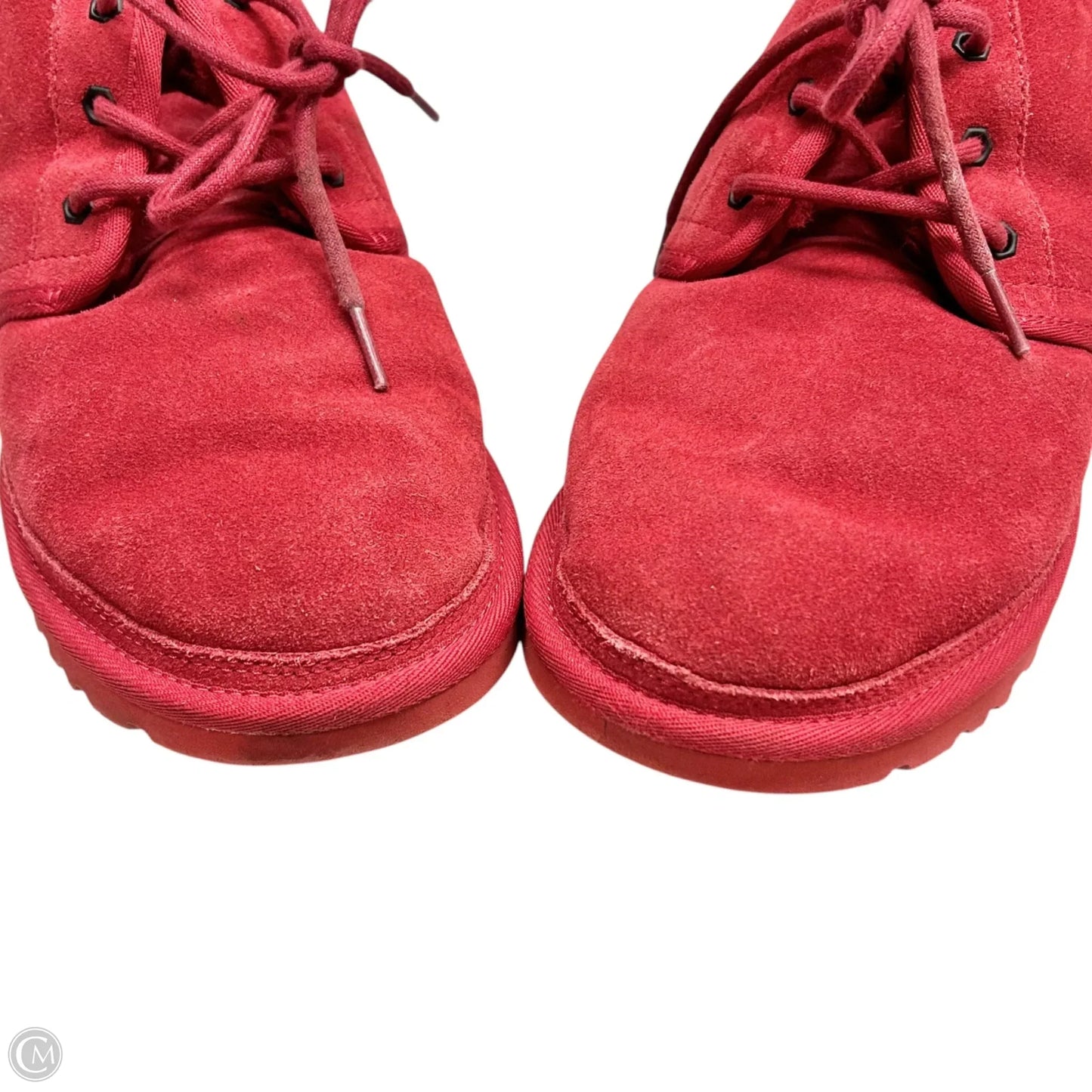 Boots Designer By Ugg In Red, Size: 11