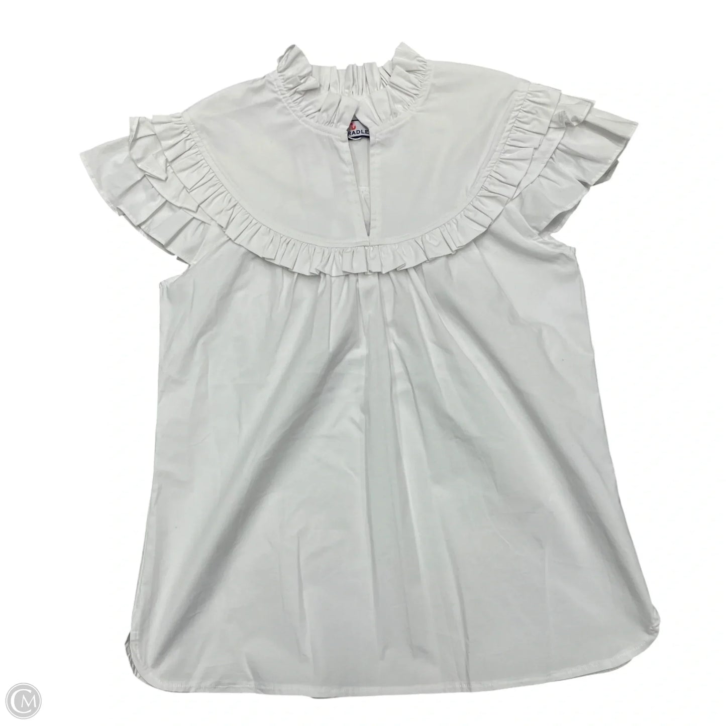 Top Short Sleeve By Ck Bradley In White, Size: Xs