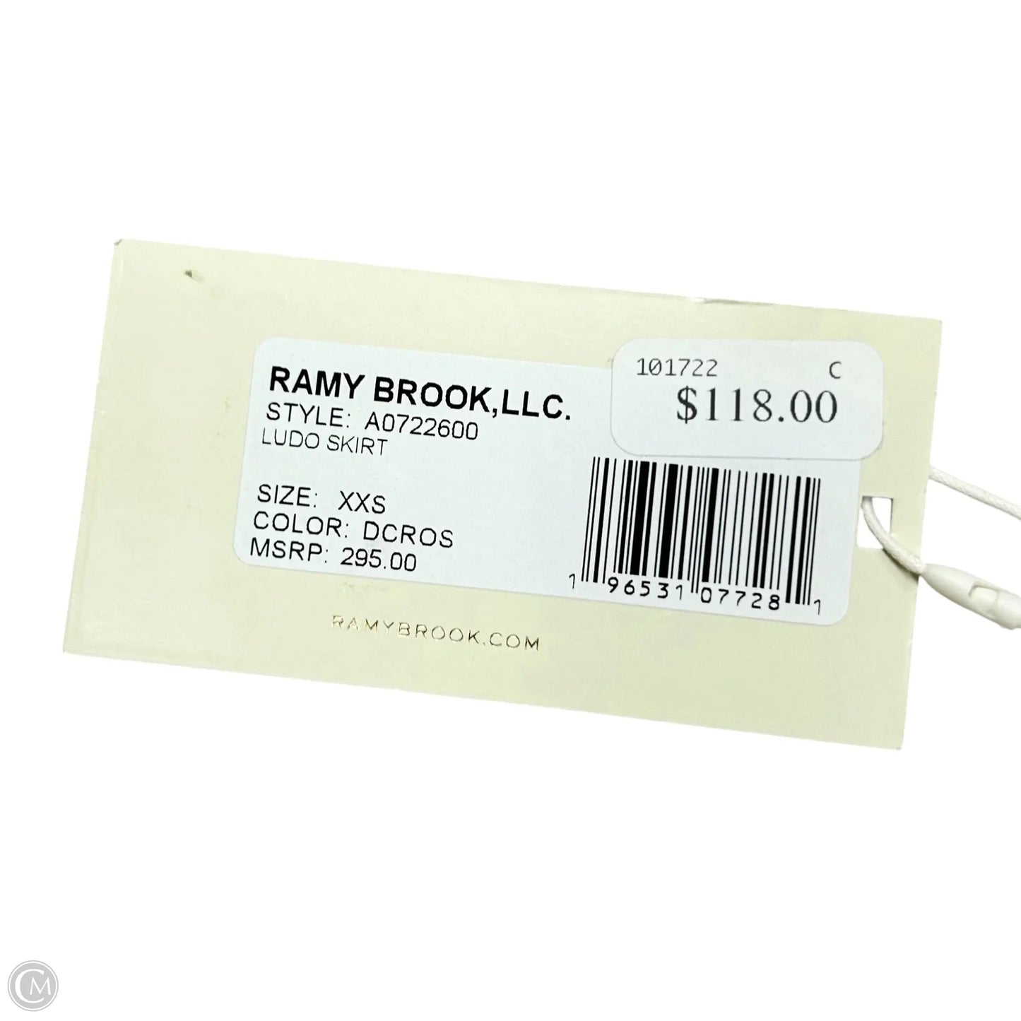 Skirt Mini & Short By Ramy Brook In Peach, Size: Xxs