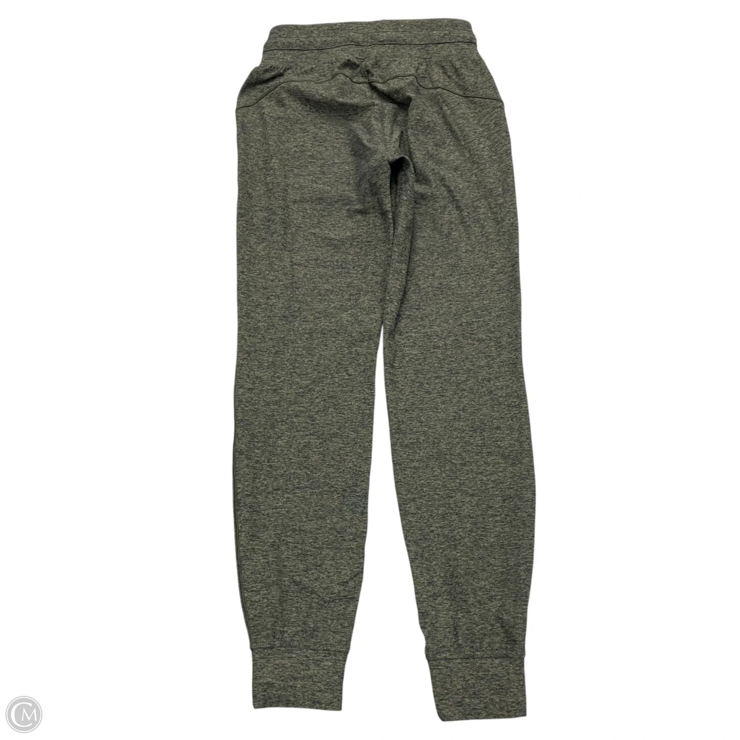 Athletic Pants By Lululemon In Black & Green, Size: S
