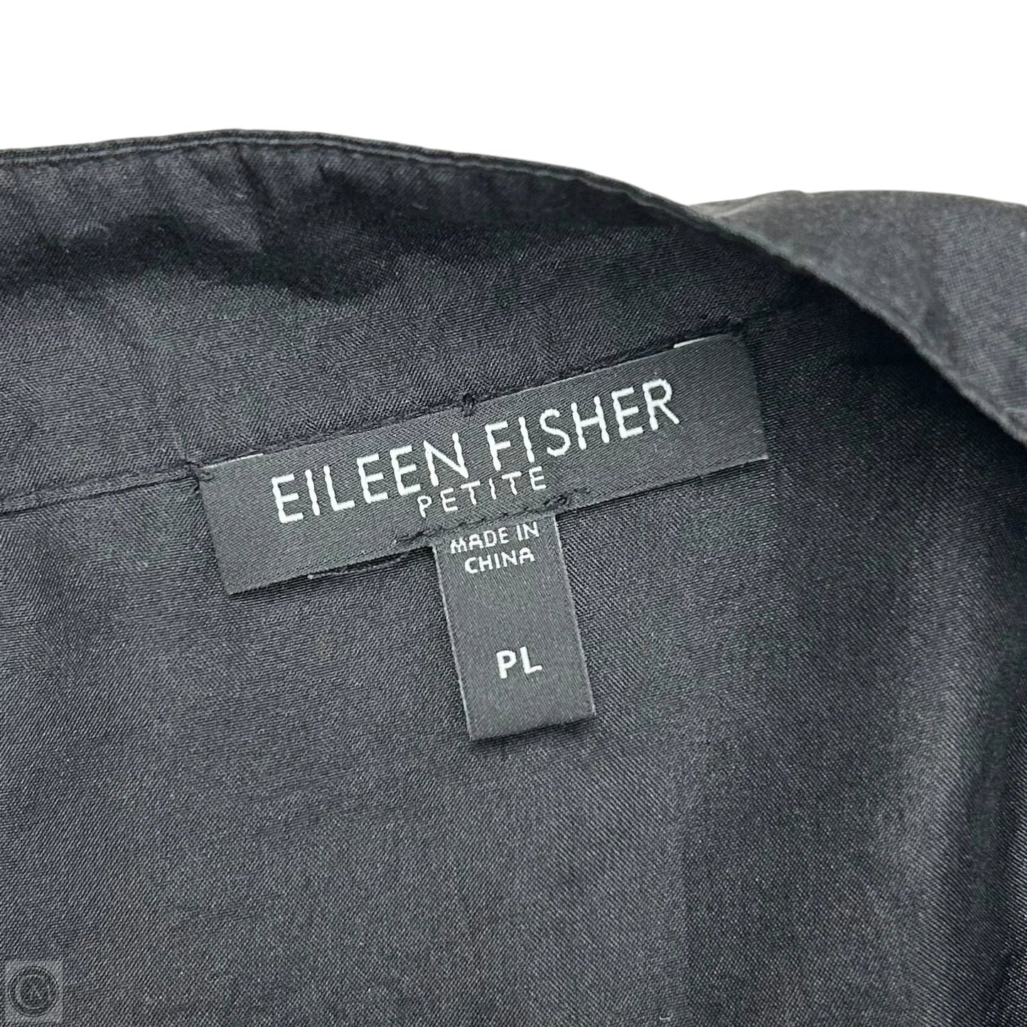 Dress Casual Maxi By Eileen Fisher In Black, Size: Lp