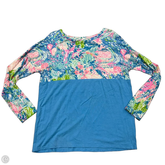 Top Long Sleeve Designer By Lilly Pulitzer In Multi-colored, Size: M