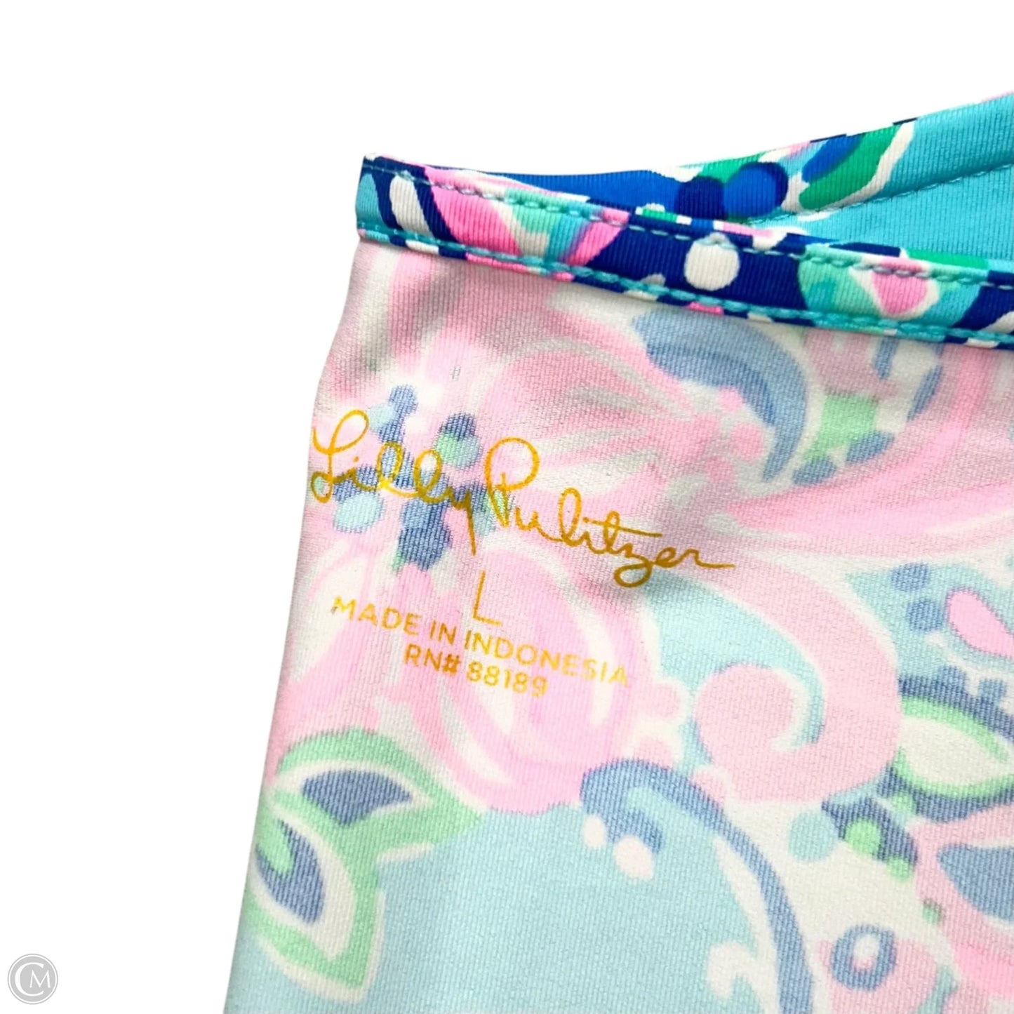 Dress Designer By Lilly Pulitzer In Blue & Pink, Size: L