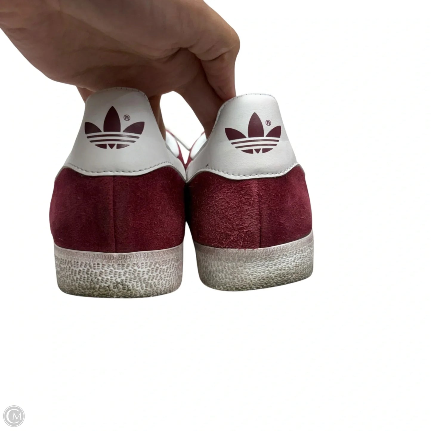 Shoes Sneakers By Adidas In Maroon, Size: 7