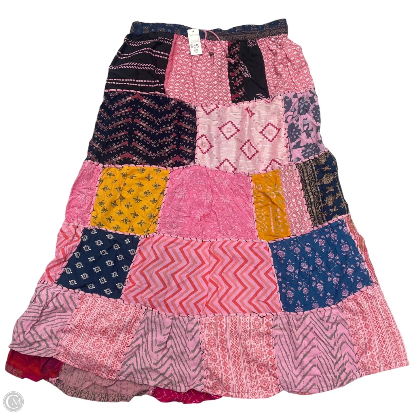 Skirt Maxi By Royal Paisley In Pink, Size: 1x