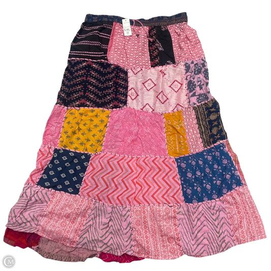 Skirt Maxi By Royal Paisley In Pink, Size: 1x