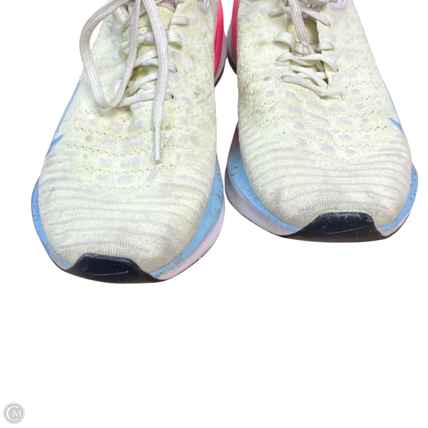 Shoes Athletic By Nike In Yellow, Size: 11