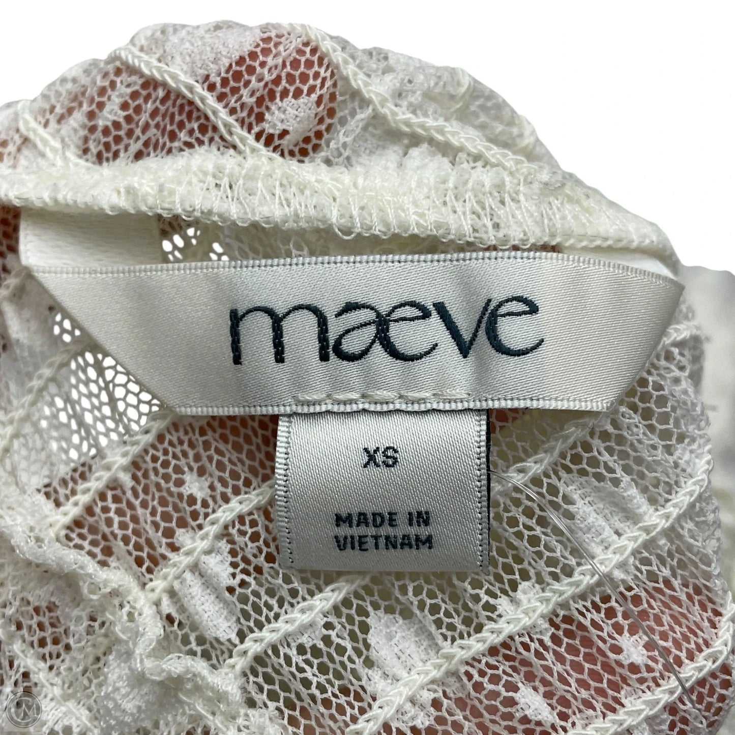 Top Long Sleeve By Maeve In Cream, Size: Xs