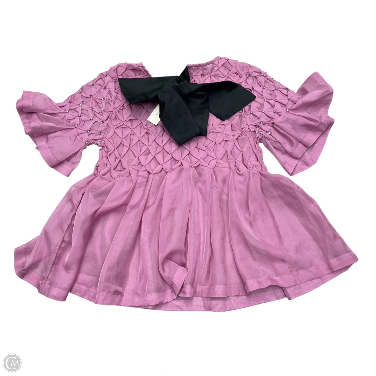 Top Short Sleeve By Maeve In Purple, Size: Xxs