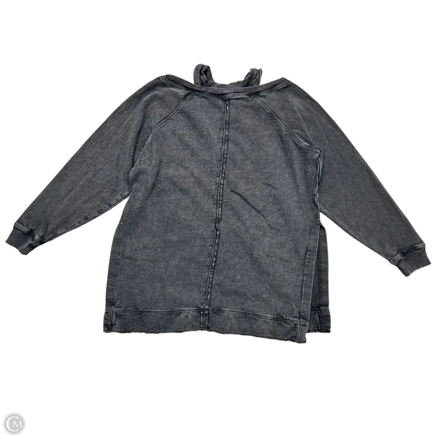 Sweatshirt Crewneck By Pilcro In Grey, Size: Xs