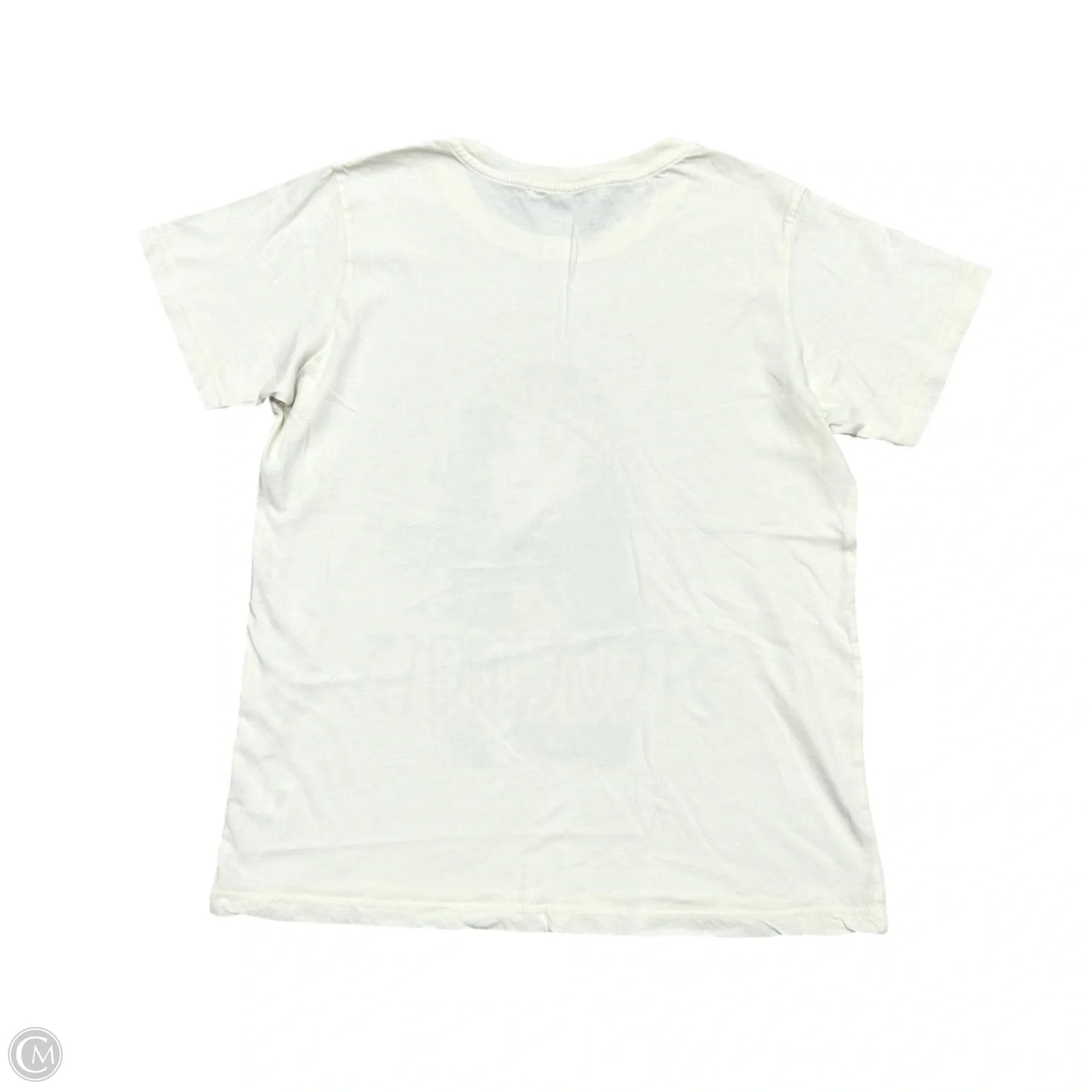 Top Short Sleeve By Anthropologie In Black & White, Size: Xs