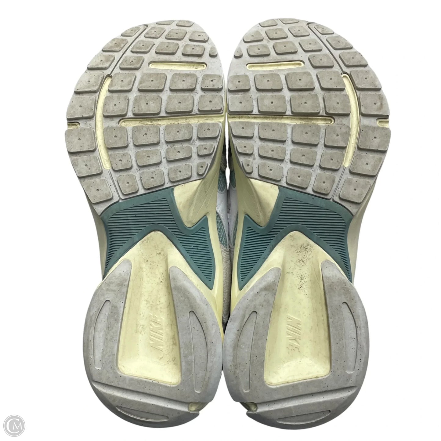 Shoes Sneakers By Nike In Blue & Grey, Size: 10