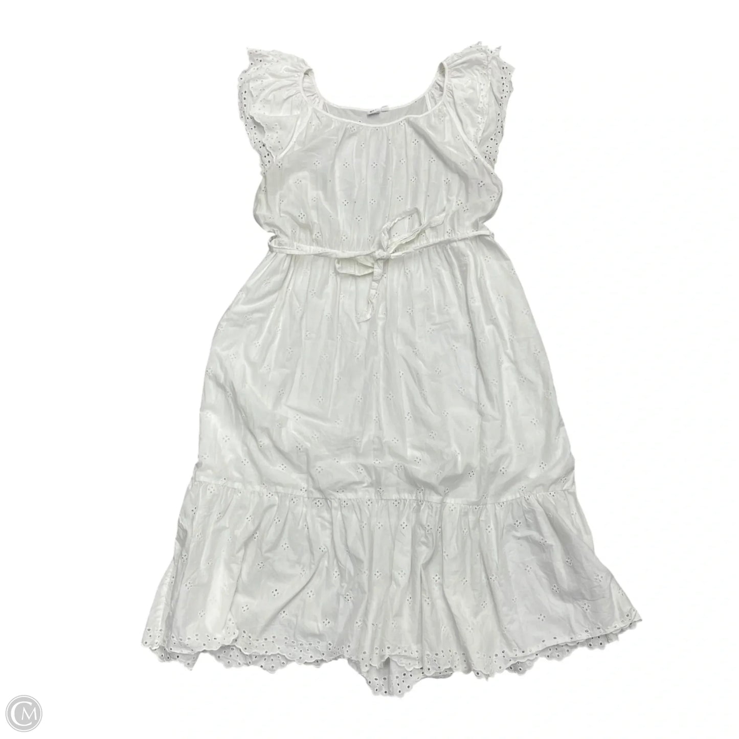 Dress Casual Maxi By Gap In White, Size: Xl