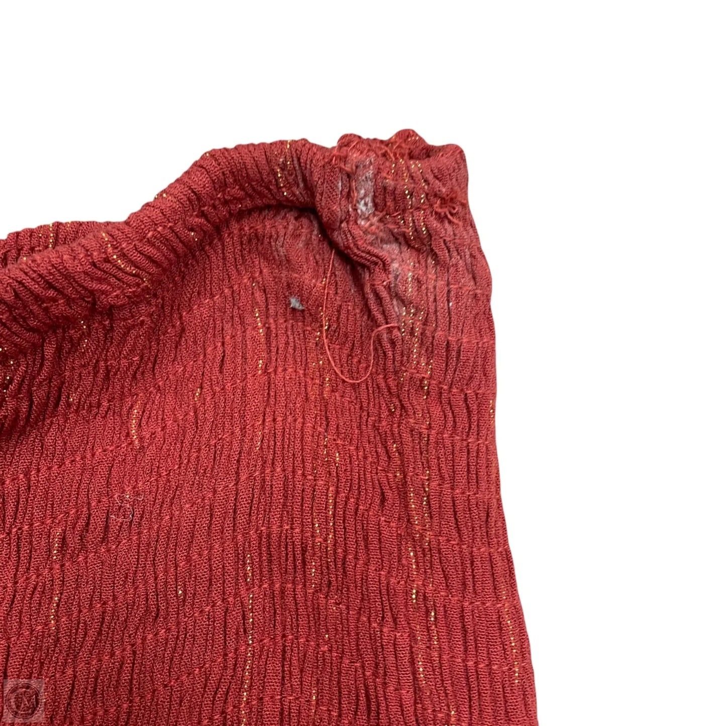 Jumpsuit By City Chic In Gold & Red, Size: L