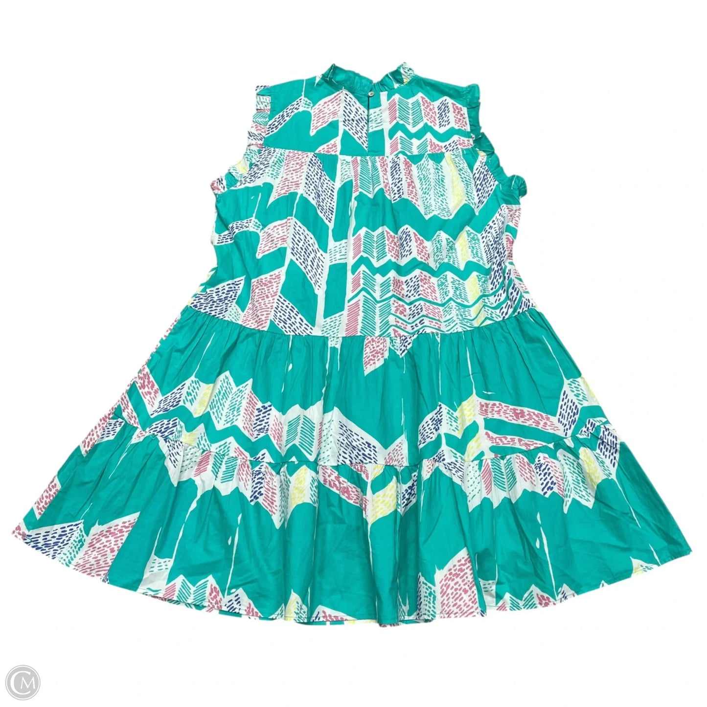 Dress Casual Short By Pinch In Blue & White, Size: M