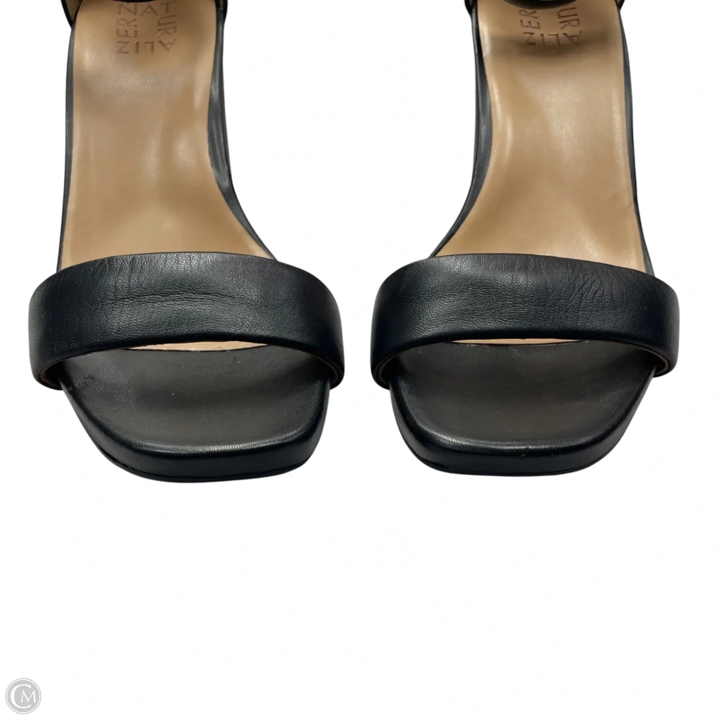 Sandals Heels Block By Naturalizer In Black, Size: 9.5