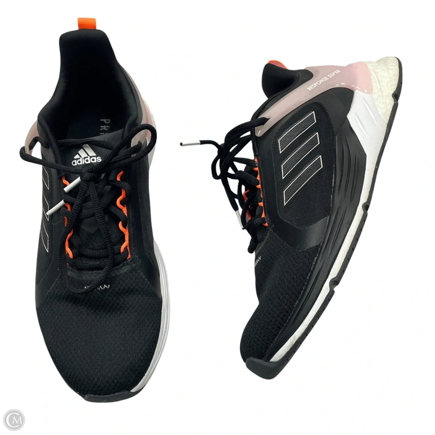 Shoes Athletic By Adidas In Black & White, Size: 11