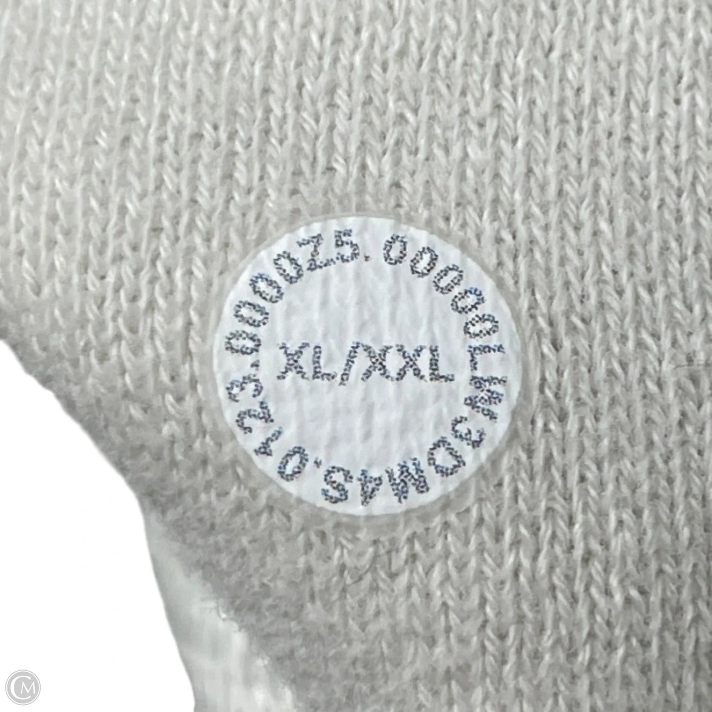 Athletic Sweatshirt Hoodie By Lululemon In Cream, Size: Xl