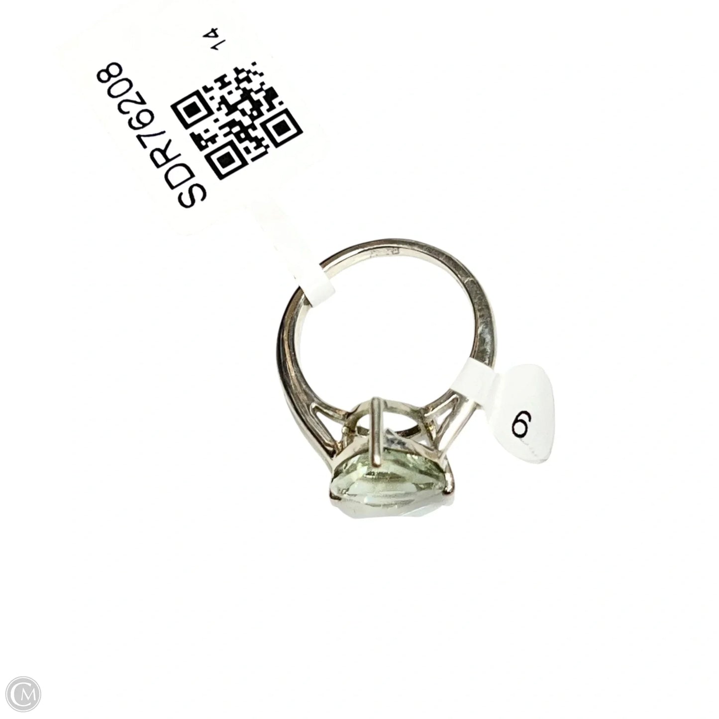 Ring Sterling Silver , Size: 9