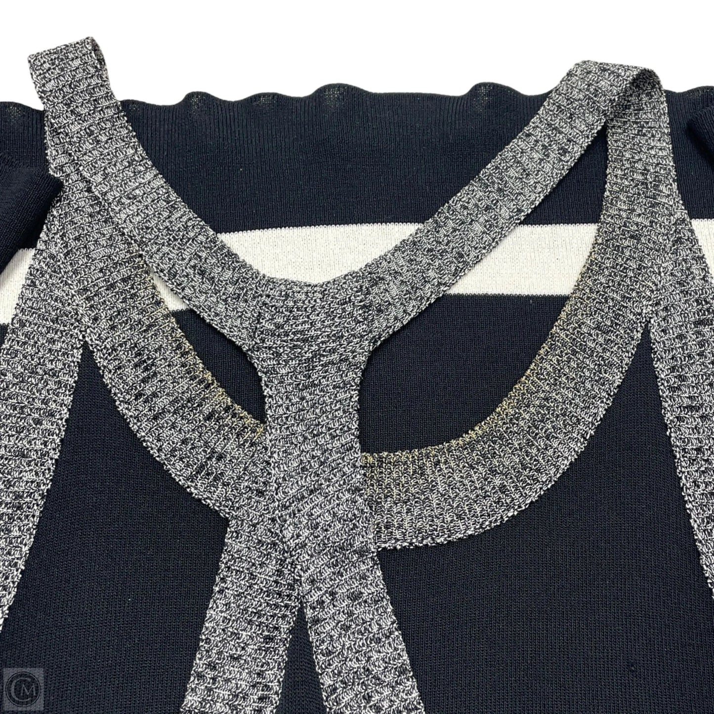 Top Sleeveless By Rag And Bone In Black & Grey, Size: S
