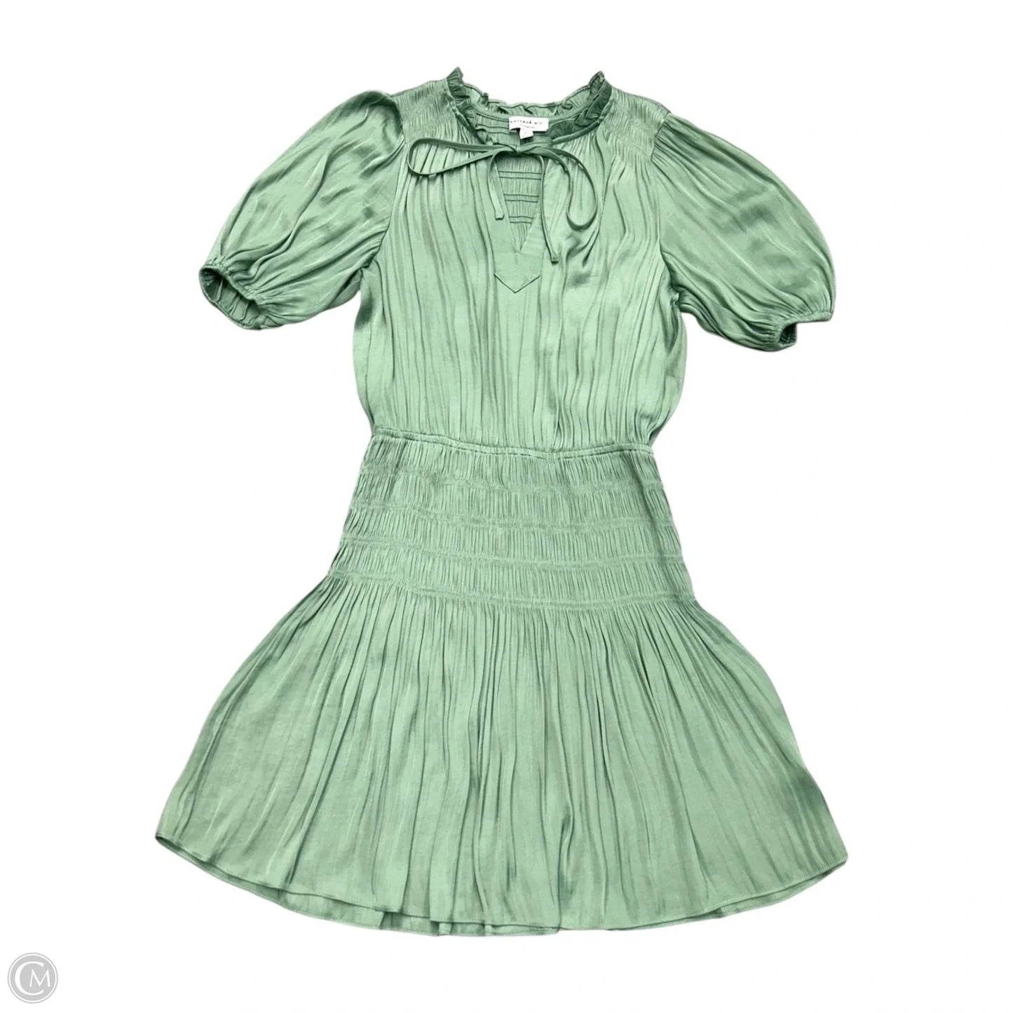 Dress Casual Short By Current Air In Green, Size: Xs