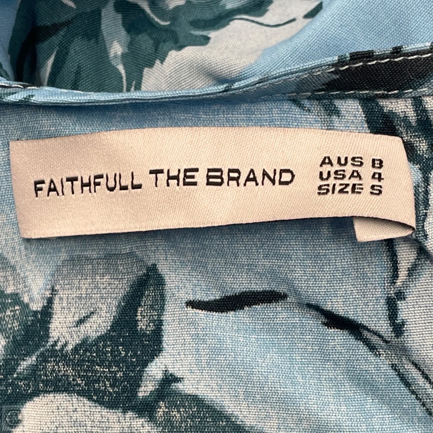 Dress Party Long By Faithfull The Brand In Blue, Size: S