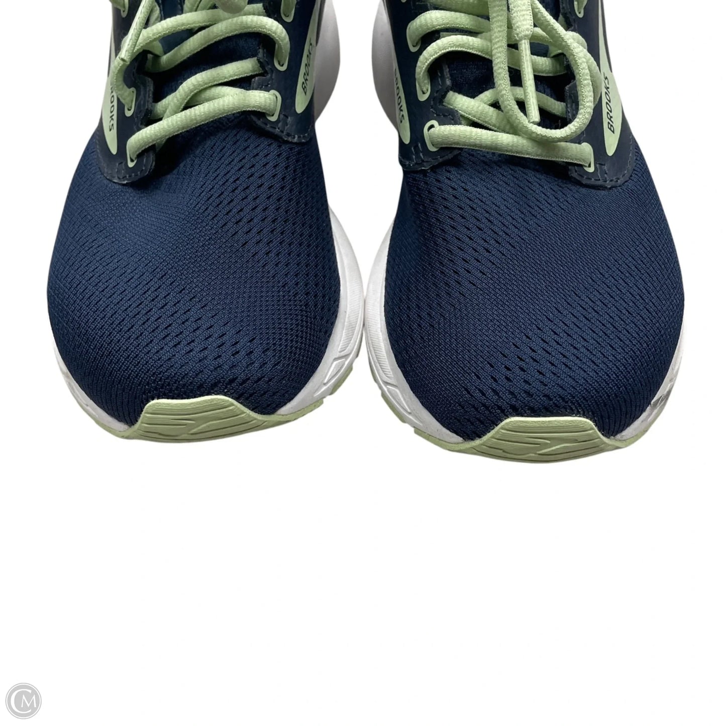 Shoes Athletic By Brooks In Blue & Green, Size: 8.5