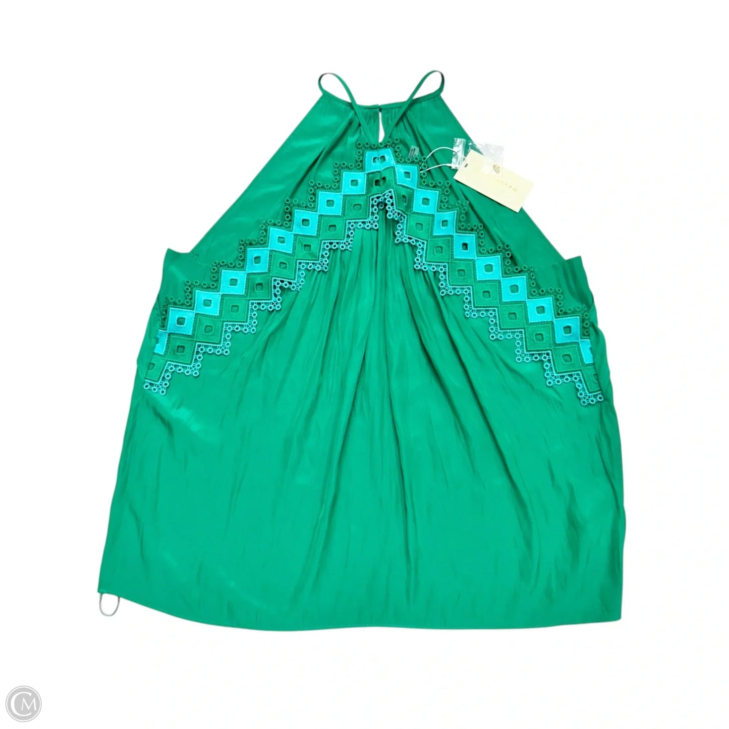 Top Sleeveless By Ramy Brook In Green, Size: L