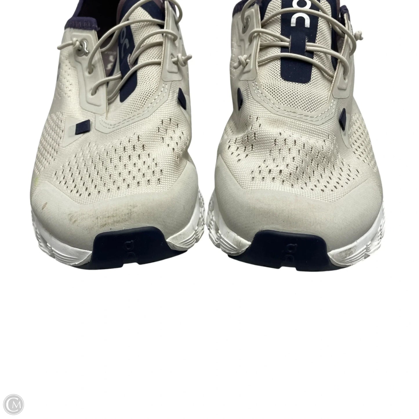 Shoes Athletic By On In Cream & Purple, Size: 6.5