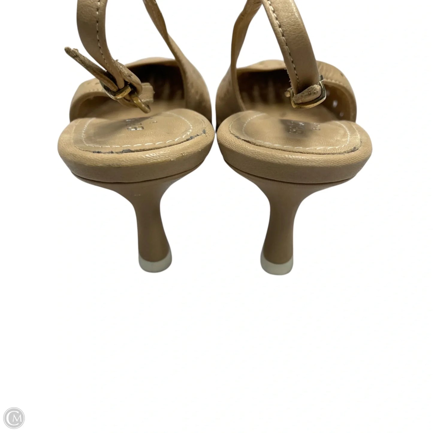 Shoes Heels Kitten By Robyn Shreiber In Tan, Size: 6.5