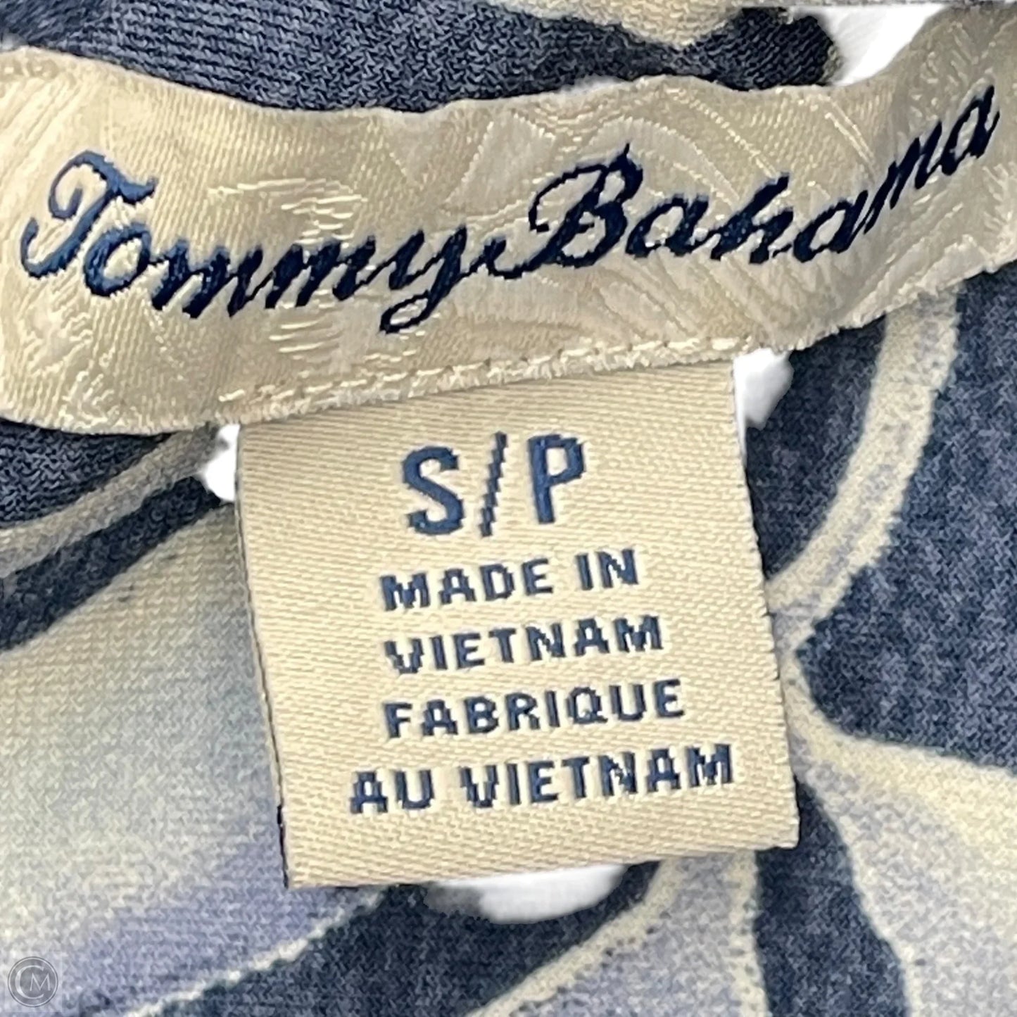 Dress Casual Maxi By Tommy Bahama In Blue & White, Size: S