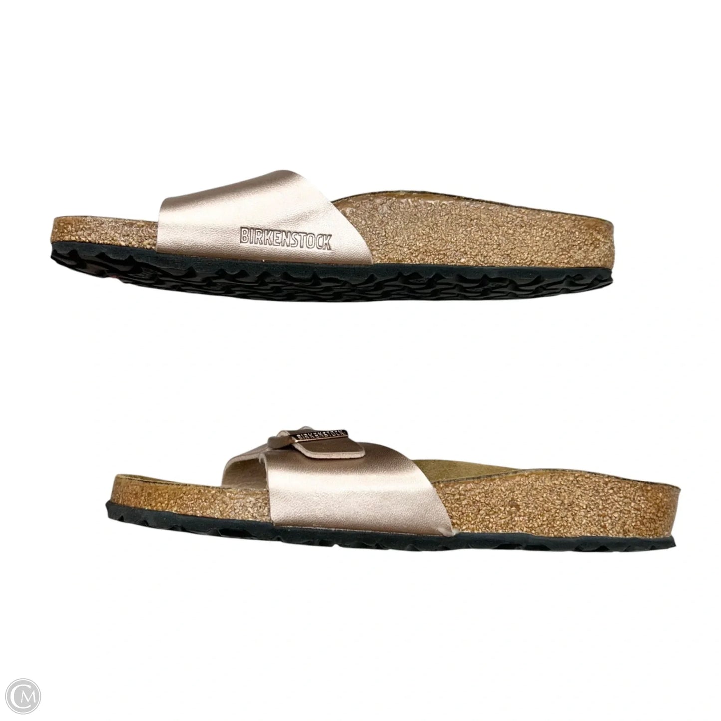 Sandals Flats By Birkenstock In Rose Gold, Size: 9