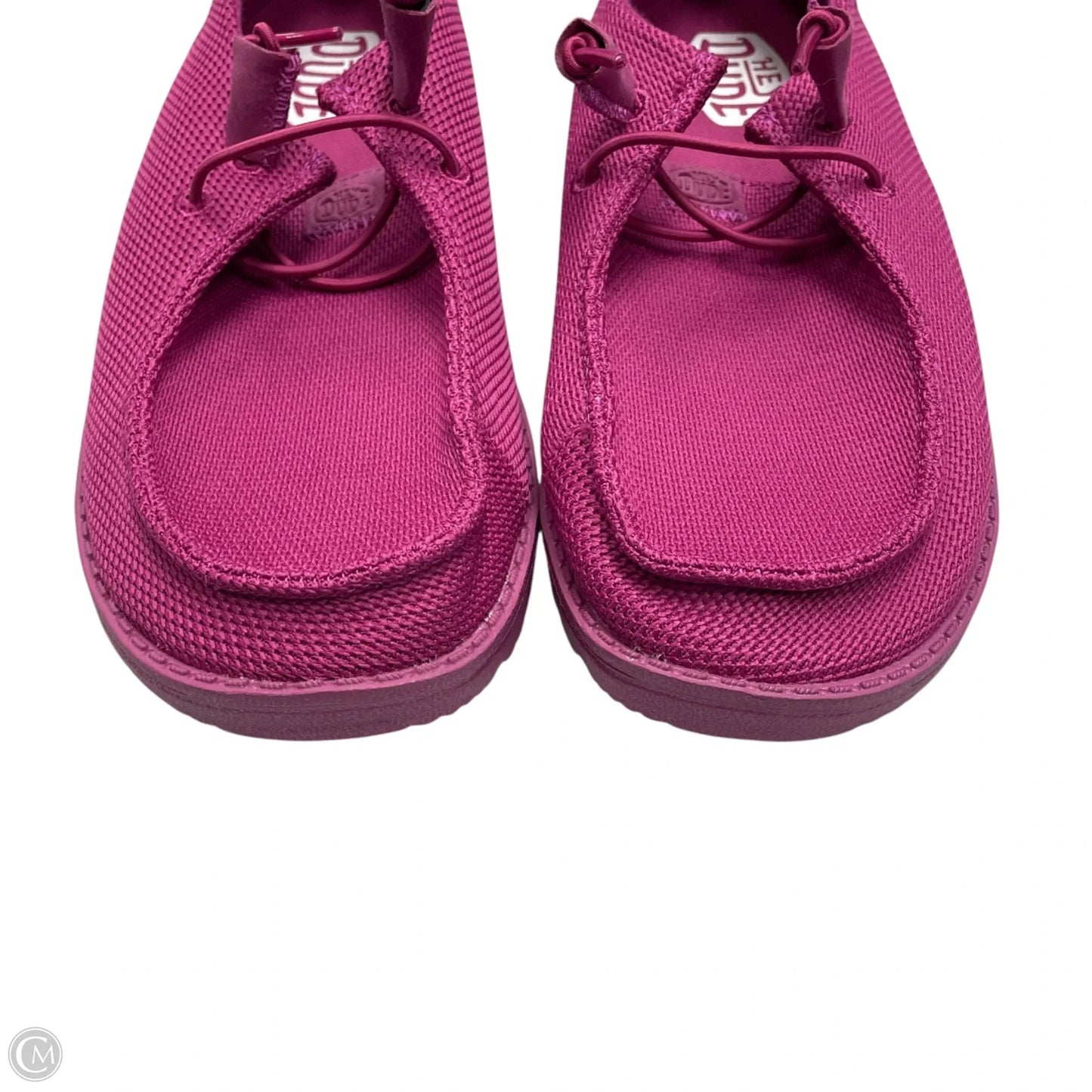 Shoes Flats By Hey Dude In Pink, Size: 10
