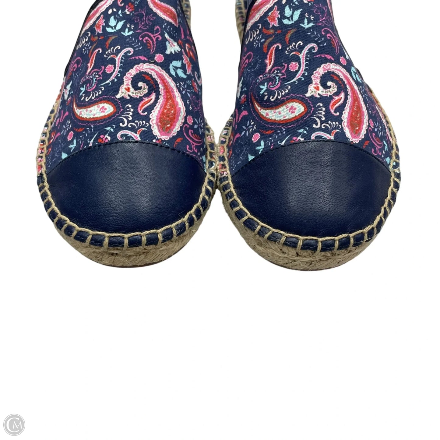 Shoes Flats By Talbots In Blue & Pink, Size: 6.5