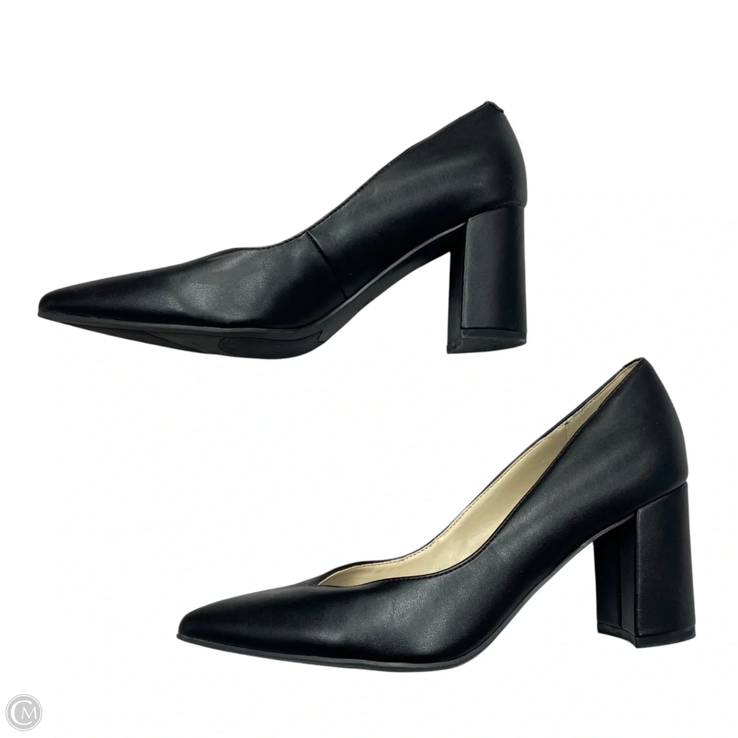 Shoes Heels Block By Marc Fisher In Black, Size: 7.5