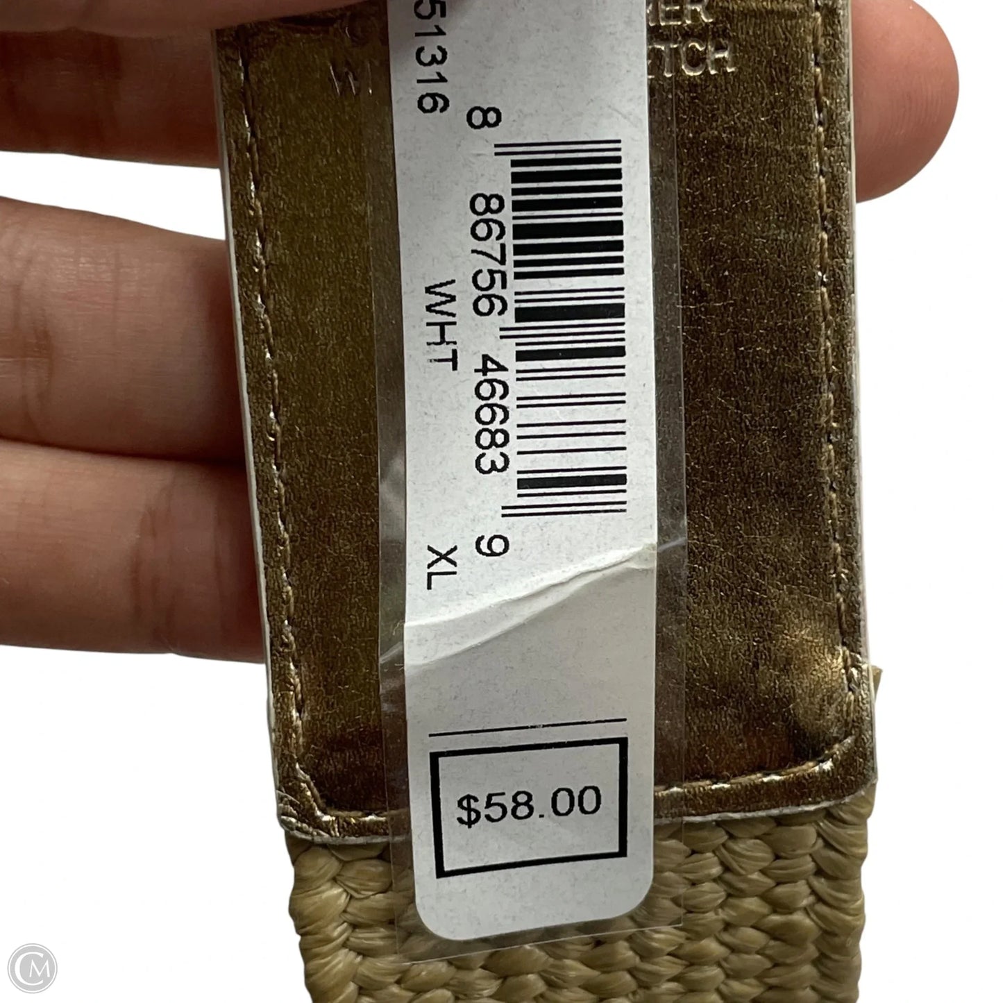Belt Leather By Michael By Michael Kors, Size: Xlarge