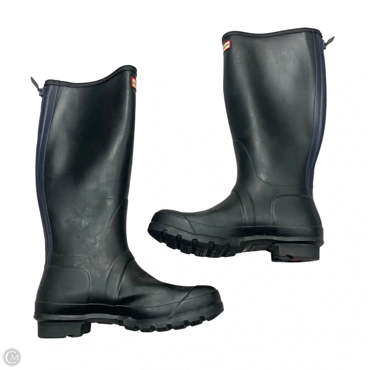 Boots Rain By Hunter In Black, Size: 7