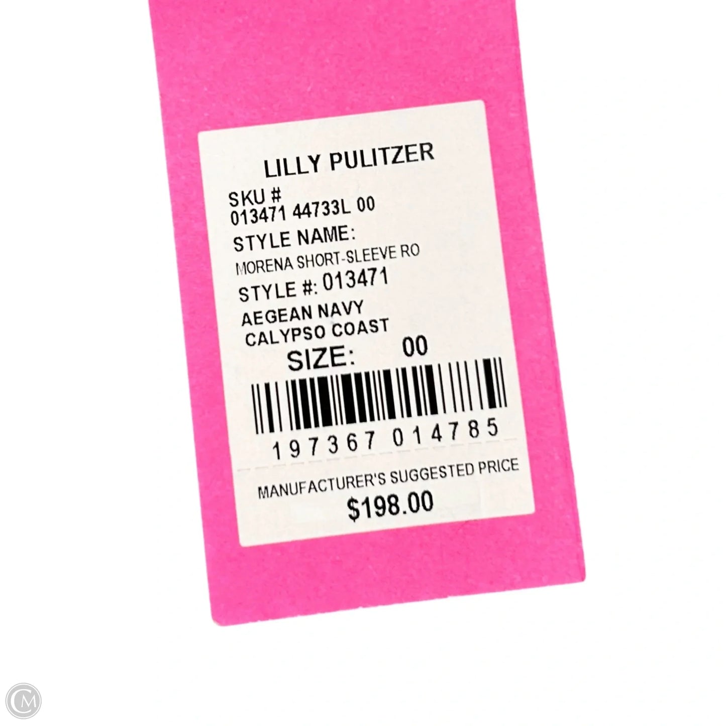 Dress Designer By Lilly Pulitzer In Blue & Pink, Size: Xxs