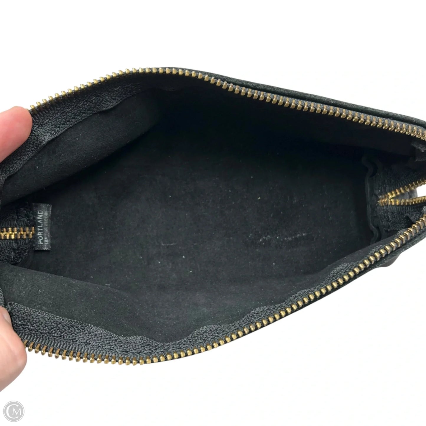 Makeup Bag By Portland Leather, Size: Small